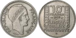 World Coins - France, 10 Francs, Turin, 1949, Beaumont - Le Roger, Copper-nickel,