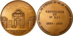 World Coins - France, Medal, Centenaire du 1er Mai, Hotel du Chatelet, 1990, , Bronze