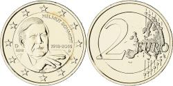 World Coins - Germany, 2 Euro, 2018, Fantaisy coinage .Dorée, , Goldine