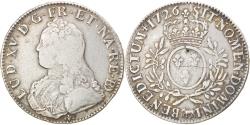 World Coins - Coin, France, Louis XV, Écu de Béarn aux branches d'olivier, Ecu, 1726, Pau