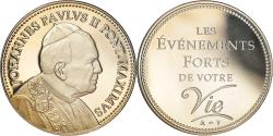 World Coins - France, Medal, Les Evènements Forts de votre Vie, Jean-Paul II Pape,