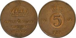 World Coins - Coin, Sweden, Gustaf VI, 5 Öre, 1960, , Bronze, KM:822
