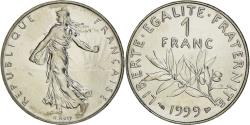 World Coins - Coin, France, Semeuse, Franc, 1999, Paris, BU, , Nickel, KM:925.1