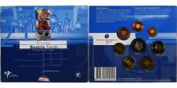 World Coins - Netherlands, Beatrix, Set 1 cts. - 2 Euro, 2005, Utrecht,
