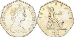 World Coins - Coin, Great Britain, 50 New Pence, 1976