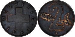 World Coins - Switzerland, 2 Rappen, 1963, Bern, Bronze, , KM:47