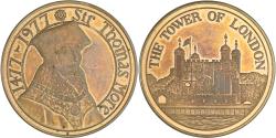 World Coins - United Kingdom, Medal, The Tower of London - Thomas More, 1977,