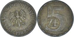 World Coins - Coin, Poland, 5 Zlotych, 1982,