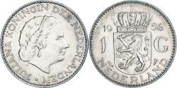 World Coins - Netherlands, Juliana, Gulden, 1956, Utrecht, Silver, , KM:184