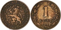 World Coins - Netherlands, William III, Cent, 1883, Bronze, , KM:107.1