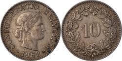 World Coins - Coin, Switzerland, 10 Rappen, 1952