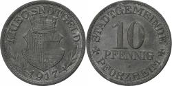World Coins - Germany, Stadt Pforzheim, 10 Pfennig, 1917, , Zinc