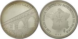 World Coins - France, Medal, Le Pont du Gard, , Cupro-nickel