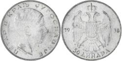 World Coins - Coin, Yugoslavia, Petar II, 50 Dinara, 1938, , Silver, KM:24
