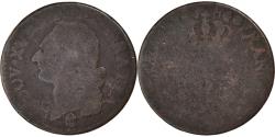 World Coins - Coin, France, Louis XVI, Sol, 1784, Bordeaux, , Copper, KM:578.8
