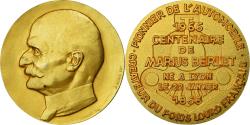World Coins - France, Medal, Automobile, Centenaire de Marius Berliet, 1966, Dulac,