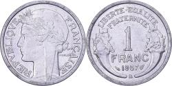 World Coins - France, 1 Franc, Morlon, 1957, Beaumont le Roger, Aluminum,