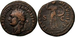 Ancient Coins - Coin, Domitian, As, 82, Roma, , Copper, RIC:111