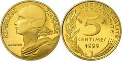 World Coins - Coin, France, Marianne, 5 Centimes, 1999, Paris, BE, , Aluminum-Bronze