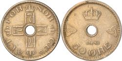 World Coins - Coin, Norway, Haakon VII, 50 Öre, 1948, , Copper-nickel, KM:386
