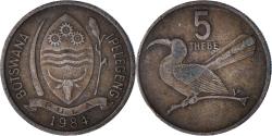 World Coins - Botswana, 5 Thebe, 1984