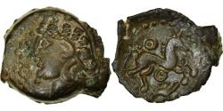 Ancient Coins - Coin, Aulerci Eburovices, Bronze au Cheval et au Sanglier, Ist century BC