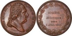 World Coins - France, Medal, Louis XVIII, Fondation de la Société Asiatique, 1822, Depaulis