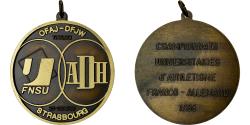 World Coins - France, Medal, Championnats Universitaires d'Athlétisme Franco-Allemand, 1988