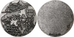 World Coins - France, Medal, Seconde Guerre Mondiale, 1939-1945, Silvered bronze,