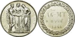 World Coins - France, Token, Wedding, 1866, , Silver