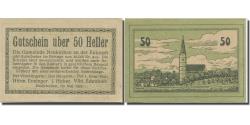 World Coins - Banknote, Austria, Neukirchen, 50 Heller, Eglise, 1920, UNC(65-70), Mehl:FS 656a