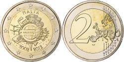 World Coins - Malta, 2 Euro, Introduction de l'euro, 2012, Utrecht, Bi-Metallic,
