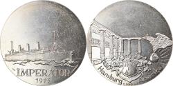 World Coins - France, Medal, Les Grands Transatlantiques, Imperator, Shipping, C. Gondard