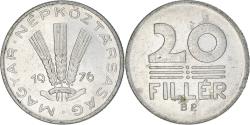 World Coins - Coin, Hungary, 20 Fillér, 1976, Budapest, , Aluminum, KM:573