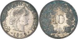 World Coins - Coin, Switzerland, 10 Rappen, 1959