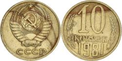World Coins - Coin, Russia, 10 Kopeks, 1981