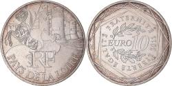 World Coins - France, 10 Euro, 2011, Pays De La Loire, , Silver