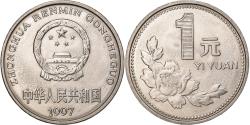 World Coins - People's Republic of China, Yuan, 1997, Nickel plated steel, , KM:337