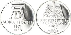 World Coins - Coin, GERMANY - FEDERAL REPUBLIC, 500th Anniversary - Birth of Albrecht D, 5