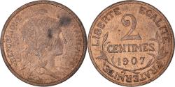 World Coins - Coin, France, Dupuis, 2 Centimes, 1907, Paris, , Bronze, KM:841