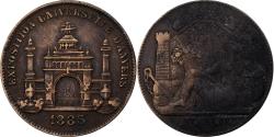 World Coins - Belgium, Medal, Antwerp International Exposition, 1885, Copper,