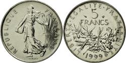 World Coins - Coin, France, Semeuse, 5 Francs, 1999, Paris, , Nickel Clad