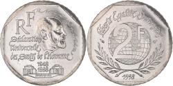 World Coins - Coin, France, René Cassin, 2 Francs, 1998, , Nickel, KM:1213