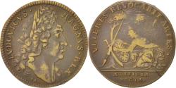 World Coins - France, Token, Royal, Bâtiments du Roi, Louis XIV, 1699, , Brass