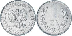 World Coins - Poland, Zloty, 1978