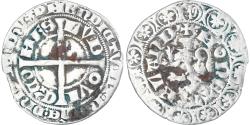 World Coins - Coin, France, Flanders, Louis II de Mâle, Gros, 1346-1384, , Silver