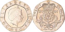 World Coins - Coin, Great Britain, 20 Pence, 2001