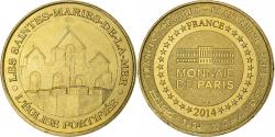 World Coins - France, Token, 13/ Saintes-Maries de la Mer, 2014, Copper-nickel Aluminium