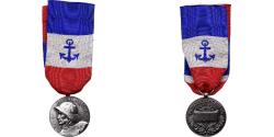 World Coins - France, Marine Marchande, Honneur et Travail, Medal, 1972, Very Good Quality