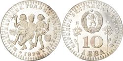 World Coins - Coin, Bulgaria, 10 Leva, 1979, Year of Child, , Silver